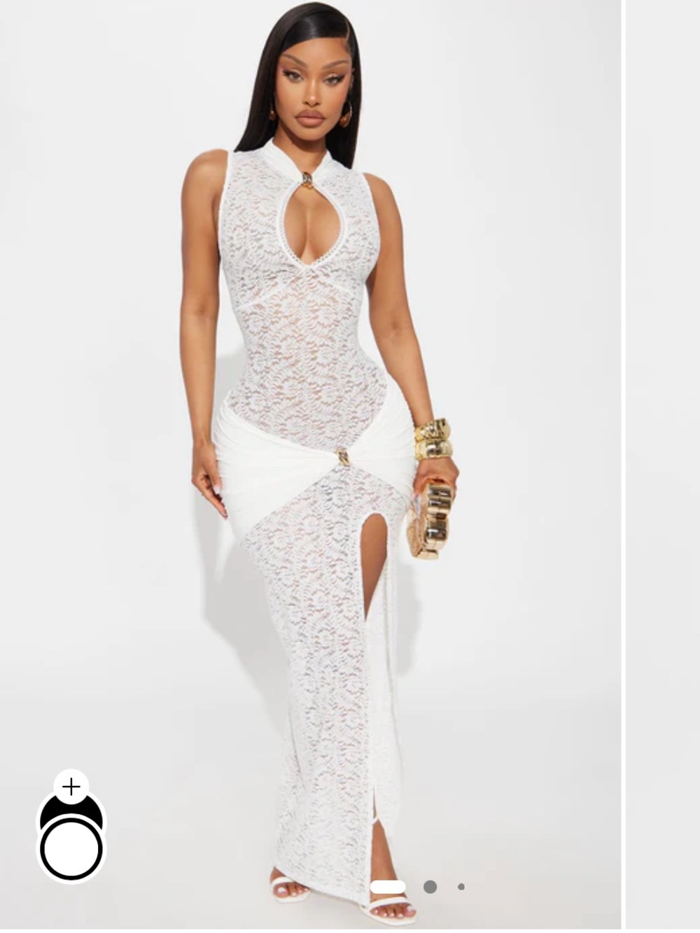 Bianca Lace Maxi Dress